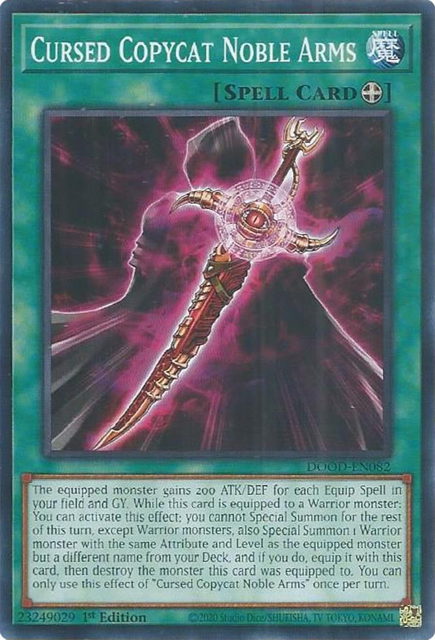 Cursed Copycat Noble Arms [DOOD-EN082] Common | Cracking-Singles