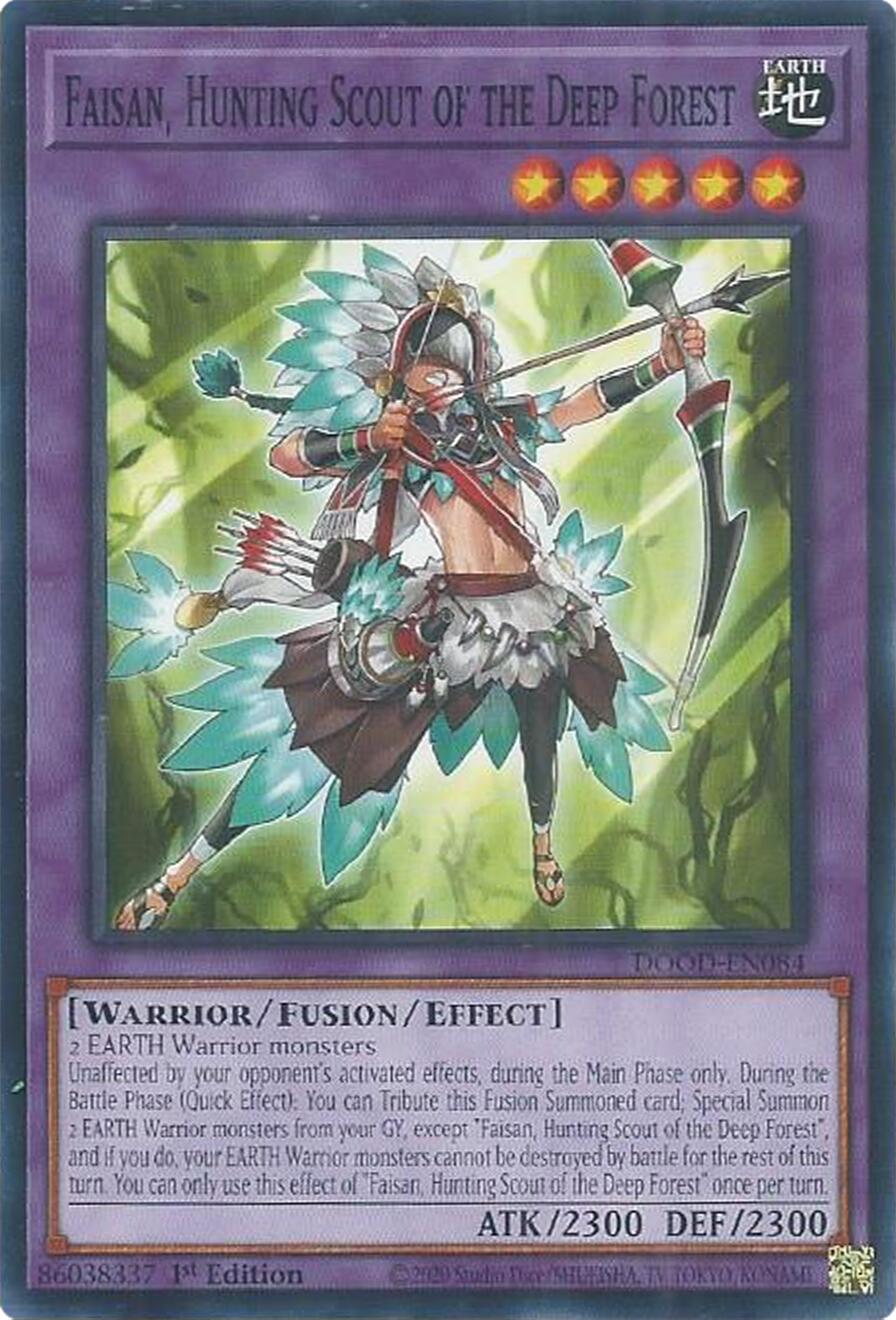 Faisan, Hunting Scout of the Deep Forest [DOOD-EN084] Common | Cracking-Singles