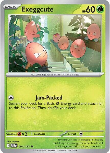 Exeggcute (004/132) [Mega Evolution: Base Set] | Cracking-Singles