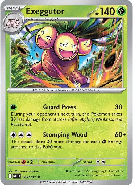 Exeggutor (005/132) [Mega Evolution: Base Set] | Cracking-Singles