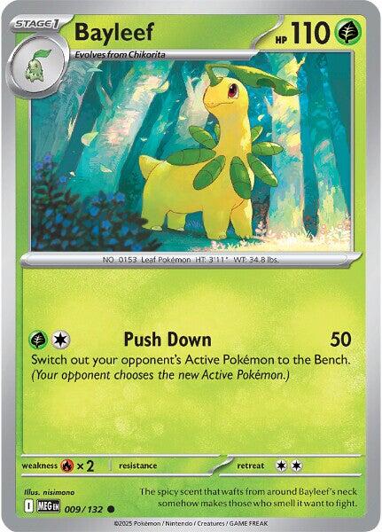 Bayleef (009/132) [Mega Evolution: Base Set] | Cracking-Singles