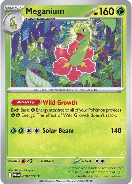 Meganium (010/132) [Mega Evolutions: Base Set] | Cracking-Singles