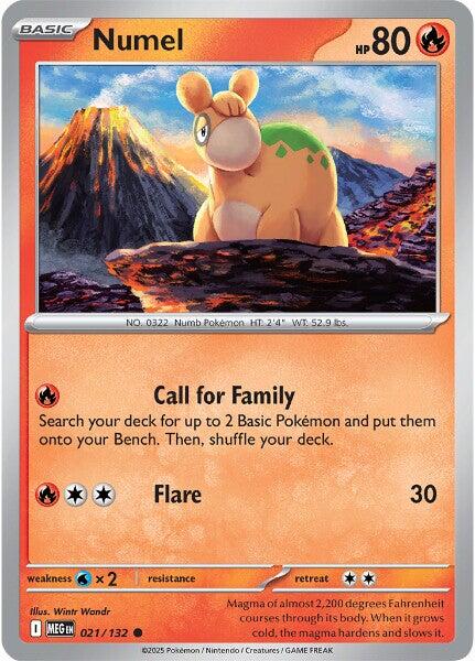 Numel (021/132) [Mega Evolution: Base Set] | Cracking-Singles