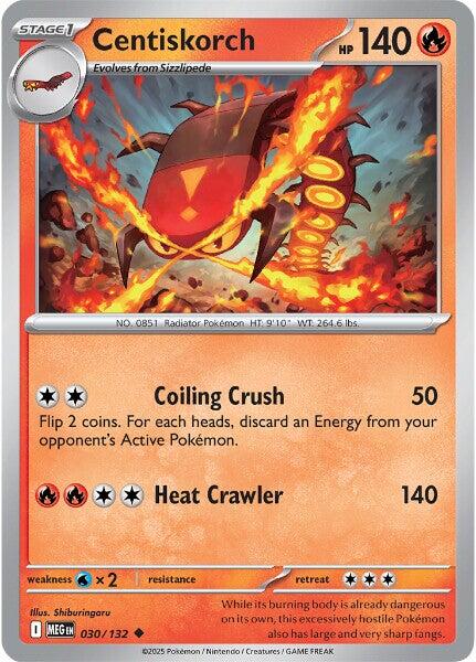 Centiskorch (030/132) [Mega Evolutions: Base Set] | Cracking-Singles