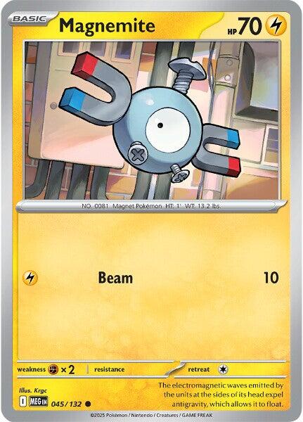 Magnemite (045/132) [Mega Evolution: Base Set] | Cracking-Singles