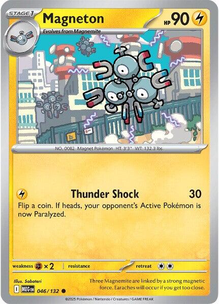 Magneton (046/132) [Mega Evolution: Base Set] | Cracking-Singles