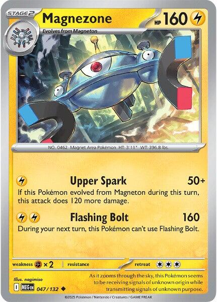 Magnezone (047/132) [Mega Evolution: Base Set] | Cracking-Singles