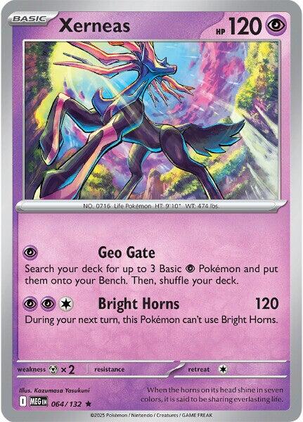 Xerneas (064/132) [Mega Evolution: Base Set] | Cracking-Singles