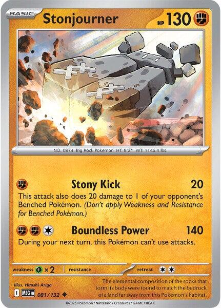 Stonjourner (081/132) [Mega Evolutions: Base Set] | Cracking-Singles