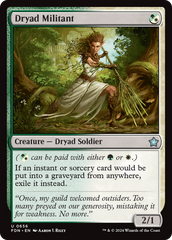 Dryad Militant [Foundations] | Cracking-Singles