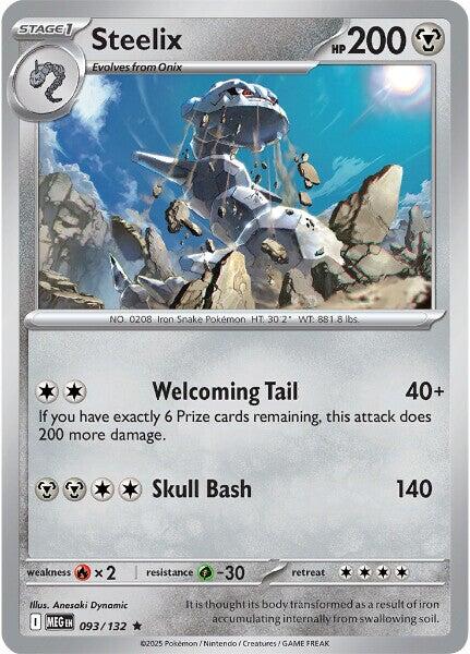 Steelix (093/132) [Mega Evolution: Base Set] | Cracking-Singles