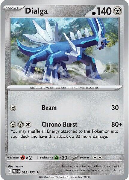 Dialga (095/132) [Mega Evolution: Base Set] | Cracking-Singles