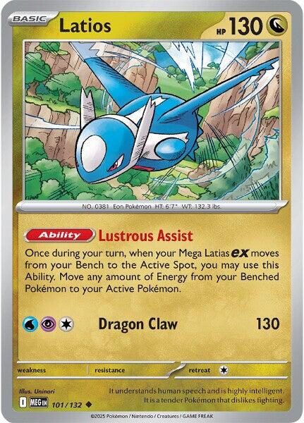 Latios (101/132) [Mega Evolution: Base Set] | Cracking-Singles