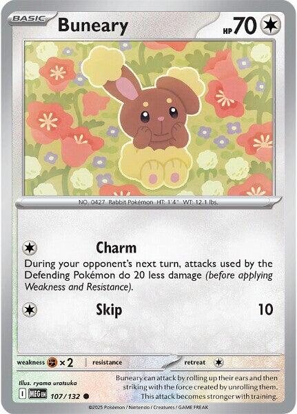 Buneary (107/132) [Mega Evolutions: Base Set] | Cracking-Singles