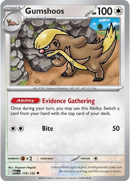 Gumshoos (110/132) [Mega Evolutions: Base Set] | Cracking-Singles