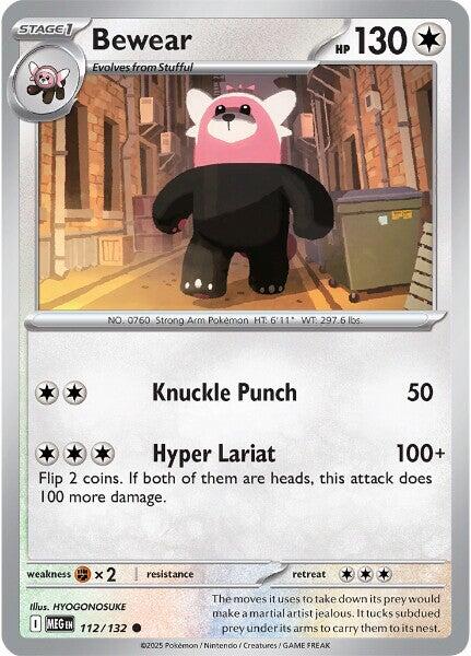 Bewear (112/132) [Mega Evolution: Base Set] | Cracking-Singles