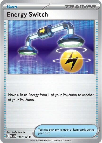 Energy Switch (115/132) [Mega Evolution: Base Set] | Cracking-Singles