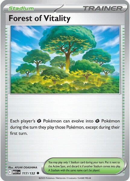 Forest of Vitality (117/132) [Mega Evolution: Base Set] | Cracking-Singles