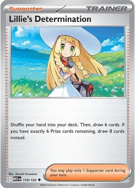 Lillie's Determination (119/132) [Mega Evolutions: Base Set] | Cracking-Singles