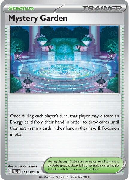 Mystery Garden (122/132) [Mega Evolution: Base Set] | Cracking-Singles