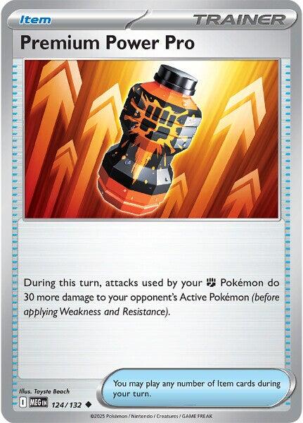 Premium Power Pro (124/132) [Mega Evolutions: Base Set] | Cracking-Singles