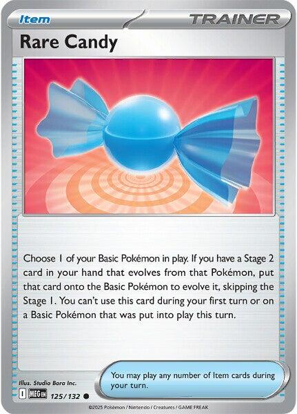 Rare Candy (125/132) [Mega Evolution: Base Set] | Cracking-Singles