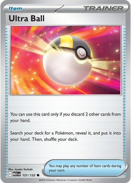 Ultra Ball (131/132) [Mega Evolution: Base Set] | Cracking-Singles