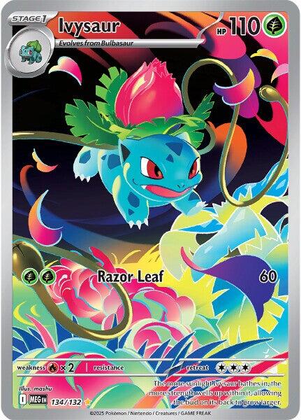 Ivysaur (134/132) [Mega Evolutions: Base Set] | Cracking-Singles