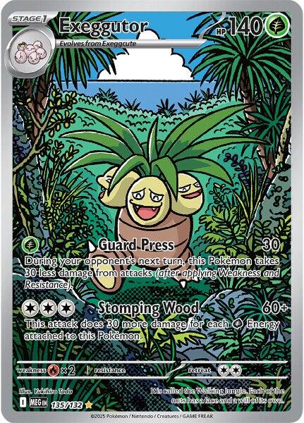 exeggutor (135/132) [Mega Evolution: Base Set] | Cracking-Singles