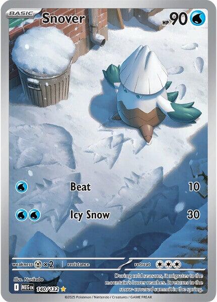 Snover (140/132) [Mega Evolution: Base Set] | Cracking-Singles