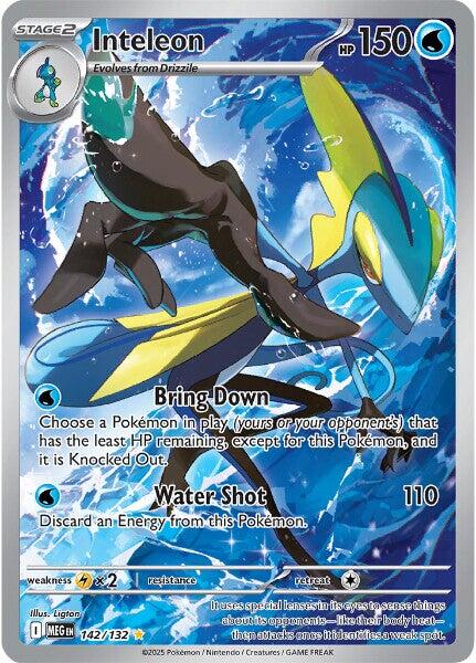 Inteleon (142/132) [Mega Evolution: Base Set] | Cracking-Singles