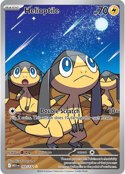 Helioptile (143/132) [Mega Evolution: Base Set] | Cracking-Singles