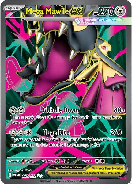 Mega Mawile ex (162/132) [Mega Evolution: Base Set] | Cracking-Singles