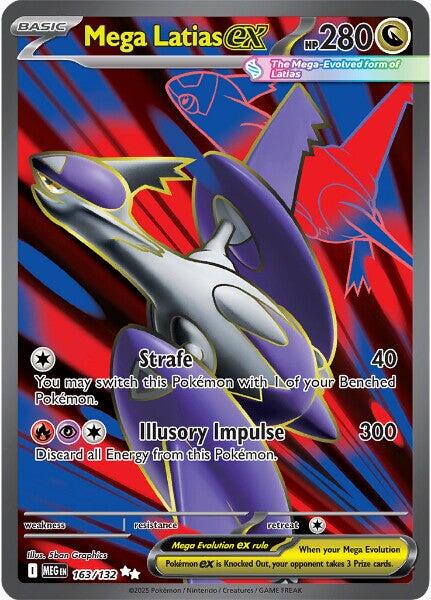 Mega Latias ex (163/132) [Mega Evolution: Base Set] | Cracking-Singles