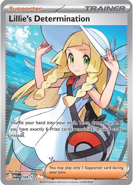 Lillie's Determination (169/132) [Mega Evolution: Base Set] | Cracking-Singles