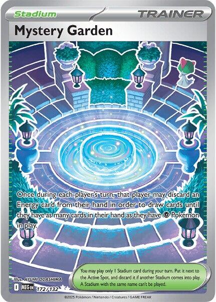 Mystery Garden (172/132) [Mega Evolution: Base Set] | Cracking-Singles