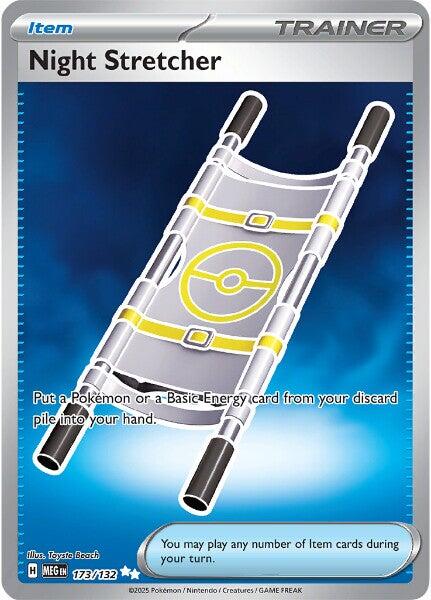 Night Stretcher (173/132) [Mega Evolution: Base Set] | Cracking-Singles