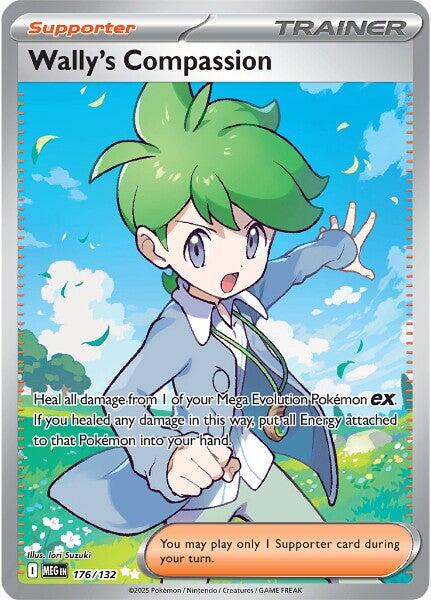 Wally's Compassion (176/132) [Mega Evolution: Base Set] | Cracking-Singles