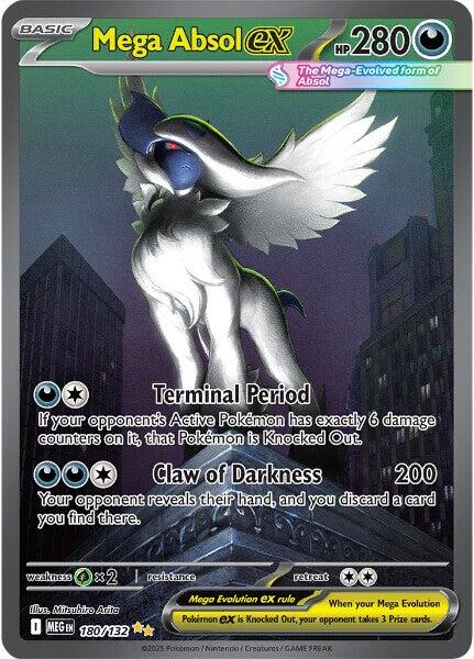 Mega Absol ex (180/132) [Mega Evolution: Base Set] | Cracking-Singles