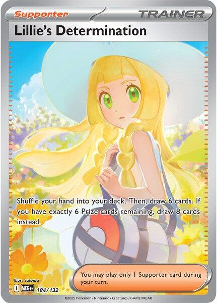 Lillie's Determination (184/132) [Mega Evolution: Base Set] | Cracking-Singles