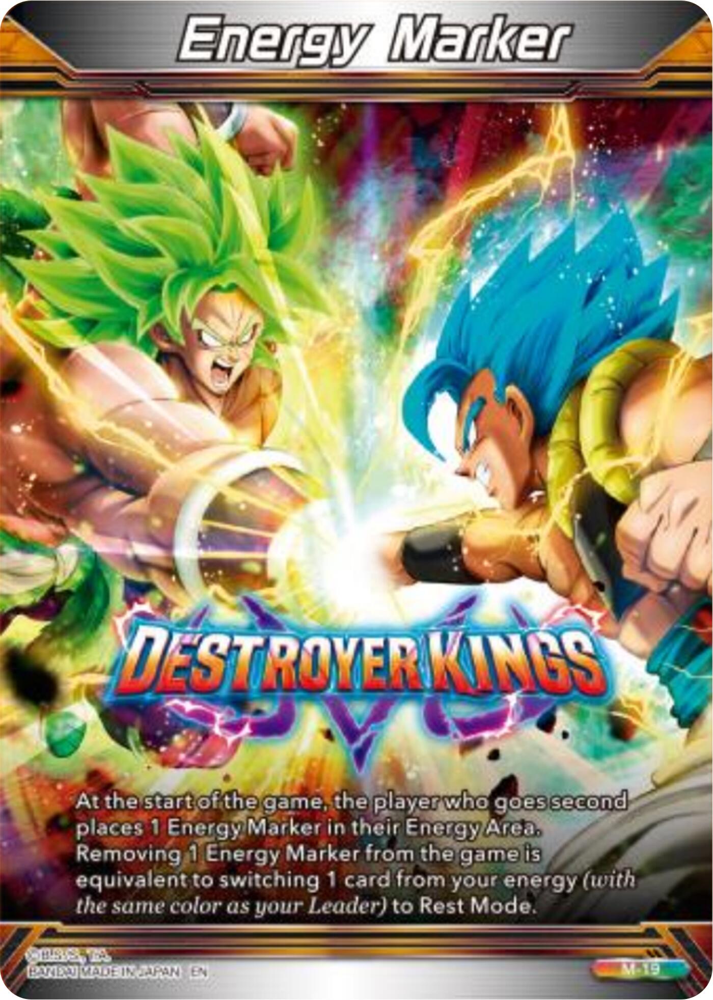 Energy Marker - Destroyer Kings (Silver) (M-19) [Prismatic Clash] | Cracking-Singles