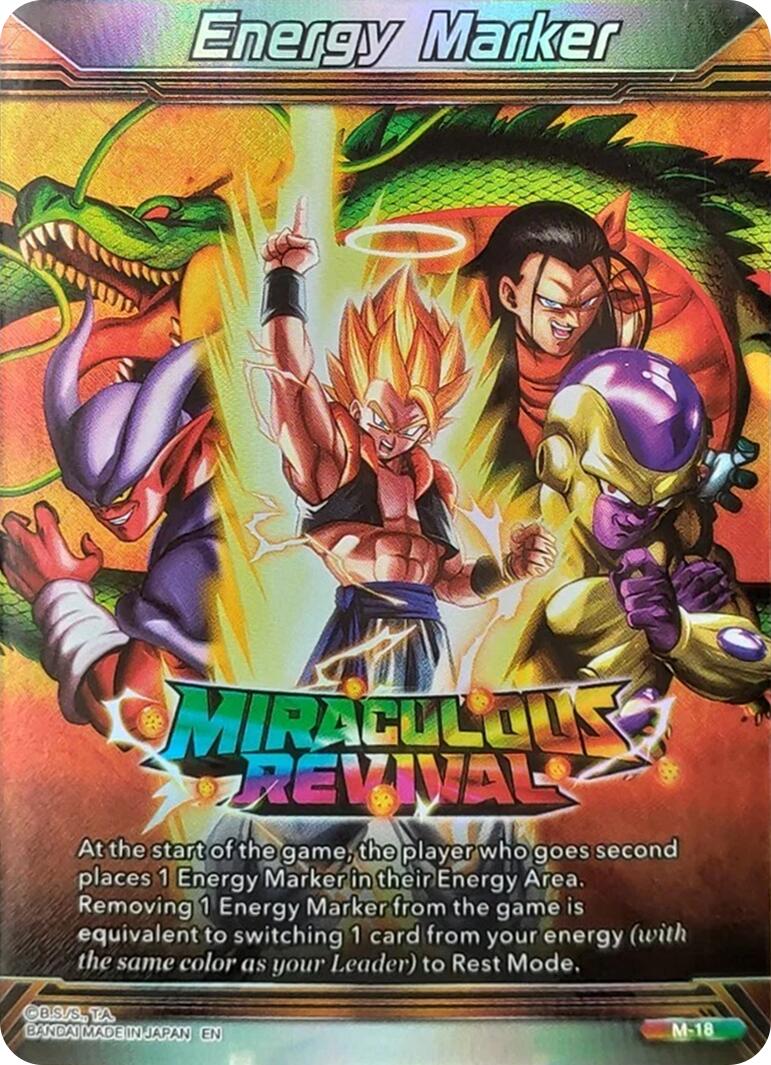 Energy Marker - Miraculous Revival (Silver) (M-18) [Prismatic Clash] | Cracking-Singles
