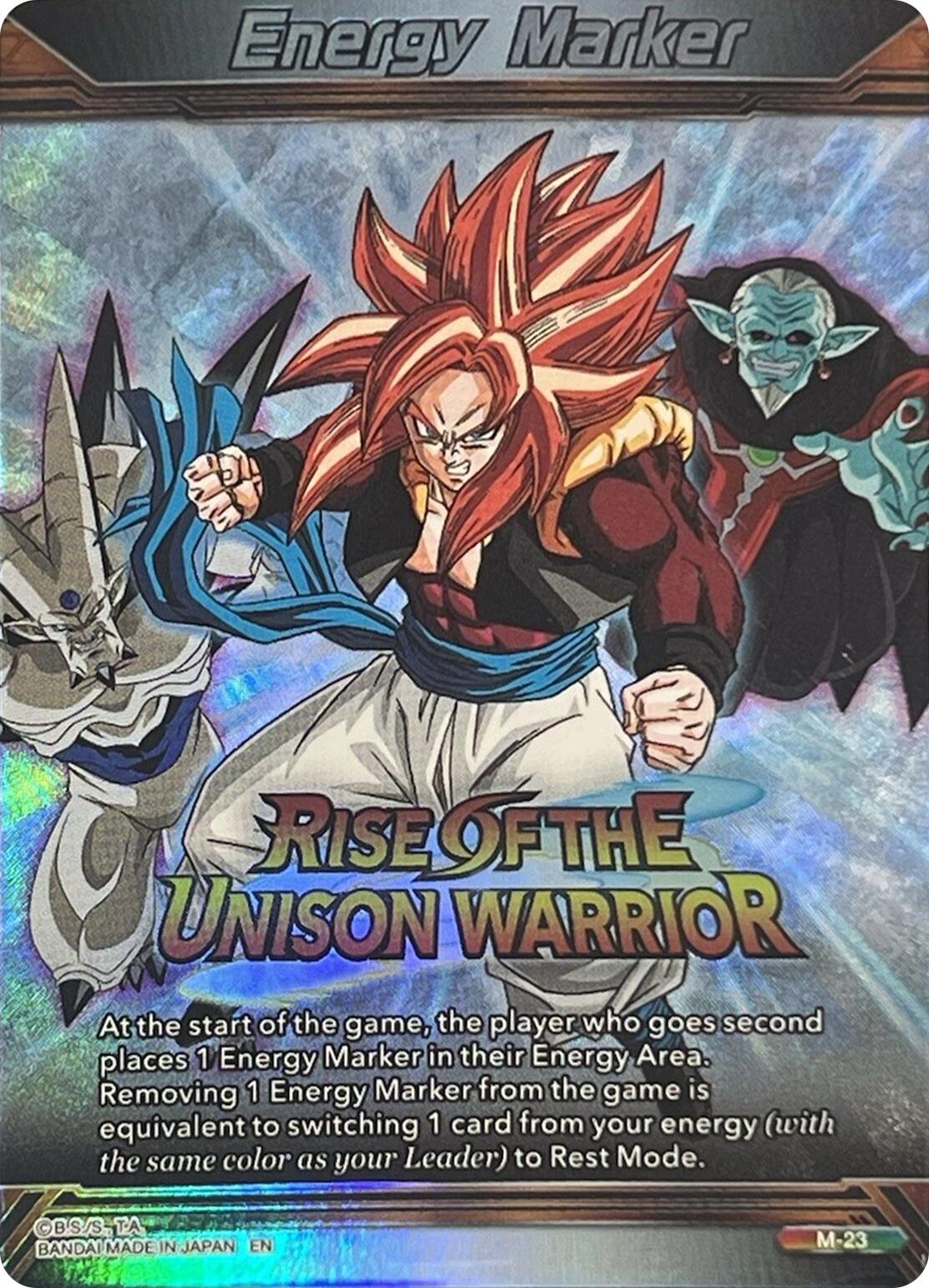 Energy Marker - Rise of the Unison Warrior (Silver) (M-23) [Prismatic Clash] | Cracking-Singles