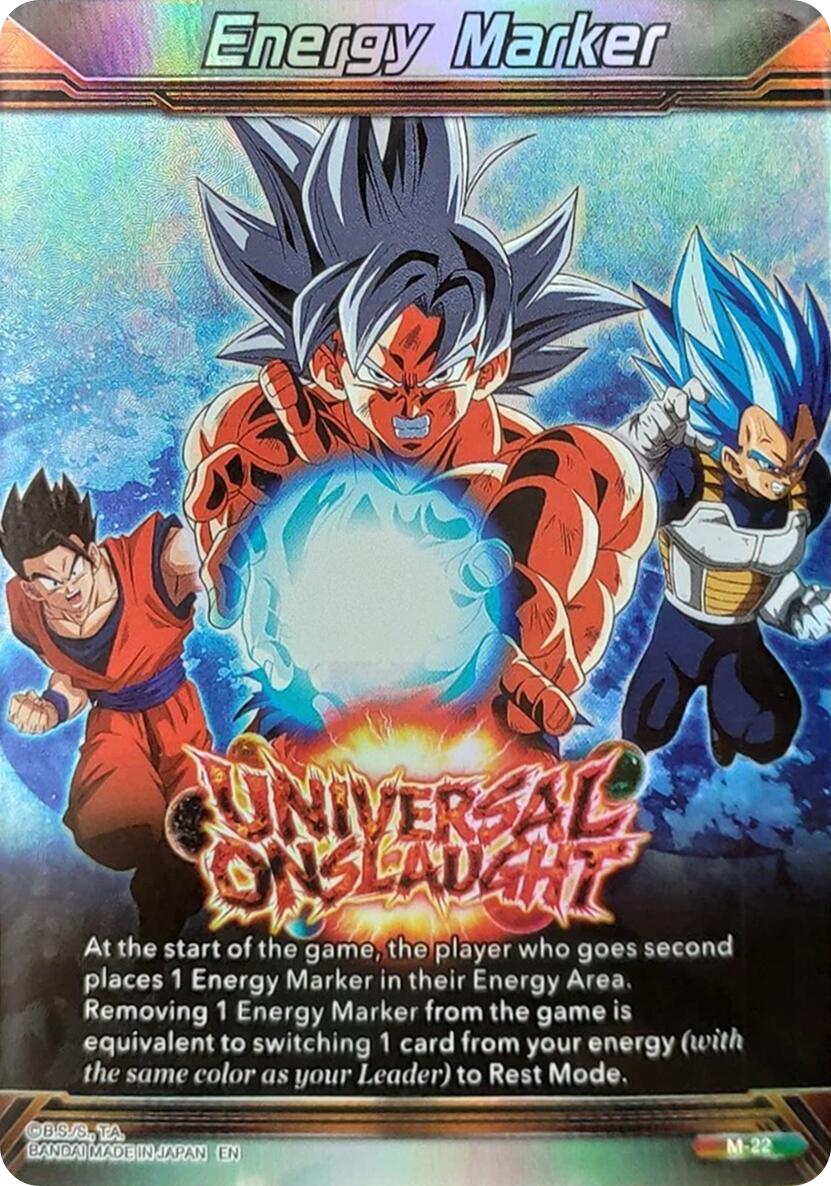 Energy Marker - Universal Onslaught (Silver) (M-22) [Prismatic Clash] | Cracking-Singles