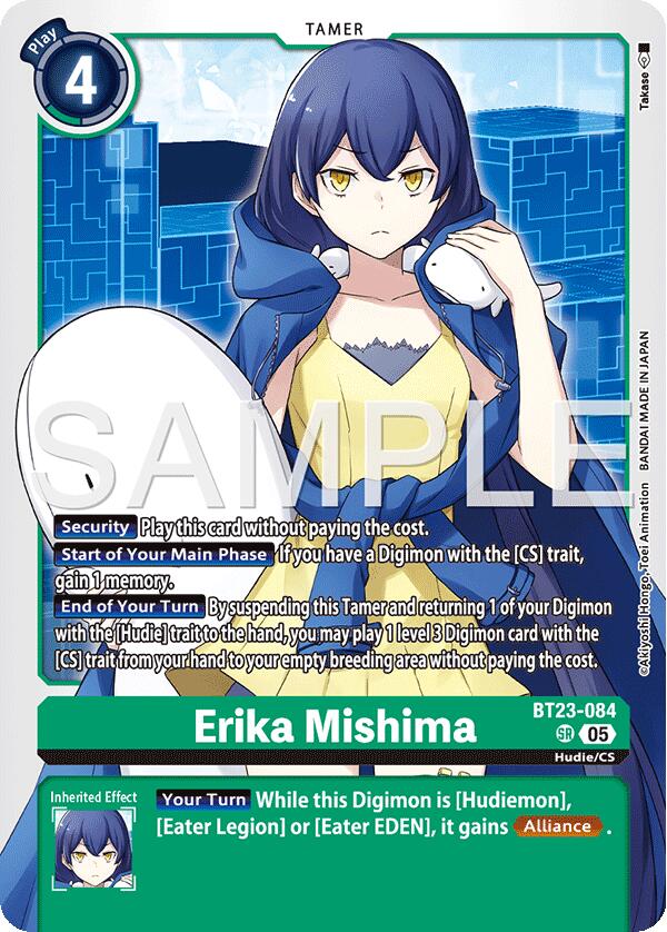 Erika Mishima [BT23-084] [Hackers' Slumber] | Cracking-Singles