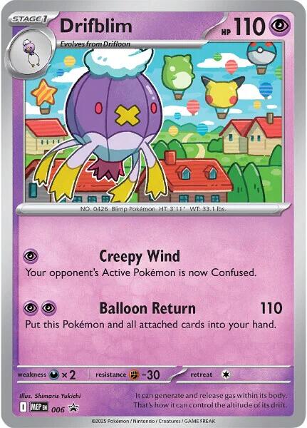 Drifblim (006) [Mega Evolution Promo] | Cracking-Singles