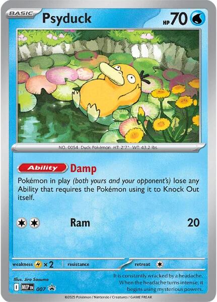 Psyduck (007) [Mega Evolution Promo] | Cracking-Singles