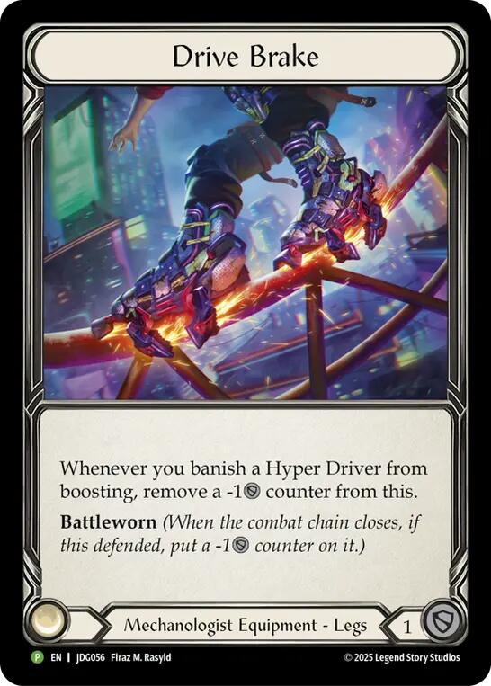 Drive Brake [JDG056] (Promo)  Cold Foil | Cracking-Singles