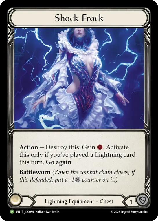 Shock Frock [JDG054] (Promo)  Cold Foil | Cracking-Singles
