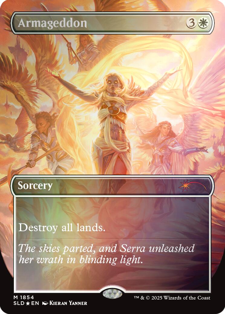 Armageddon (Rainbow Foil) [Secret Lair Drop Series] | Cracking-Singles
